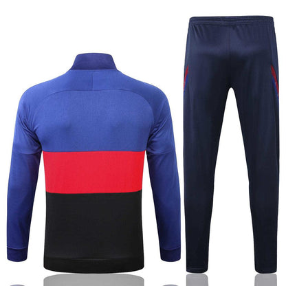 Conjunto Inverno Barcelona Azul e Vermelho Nike - Com Fecho