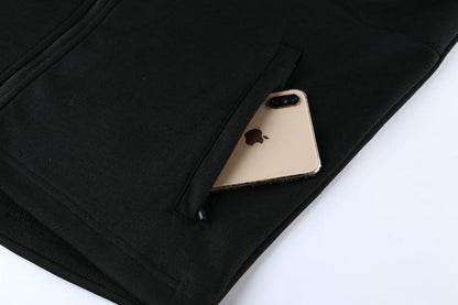 Conjunto Inverno Barcelona Preta e Roxa Nike - Com Ziper