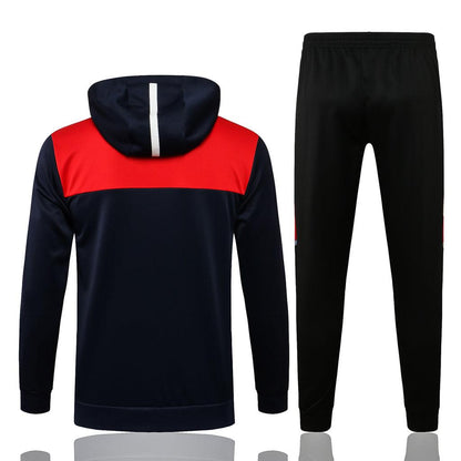 Conjunto Inverno Bayern de Munique Azul Escuro Adidas - Com Capuz