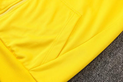 Conjunto Inverno Borussia Dortmund Amarela Puma - Com Capuz
