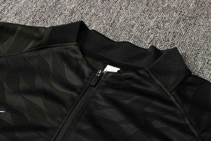Conjunto Inverno Inter de Milão Preto Nike - Com Ziper