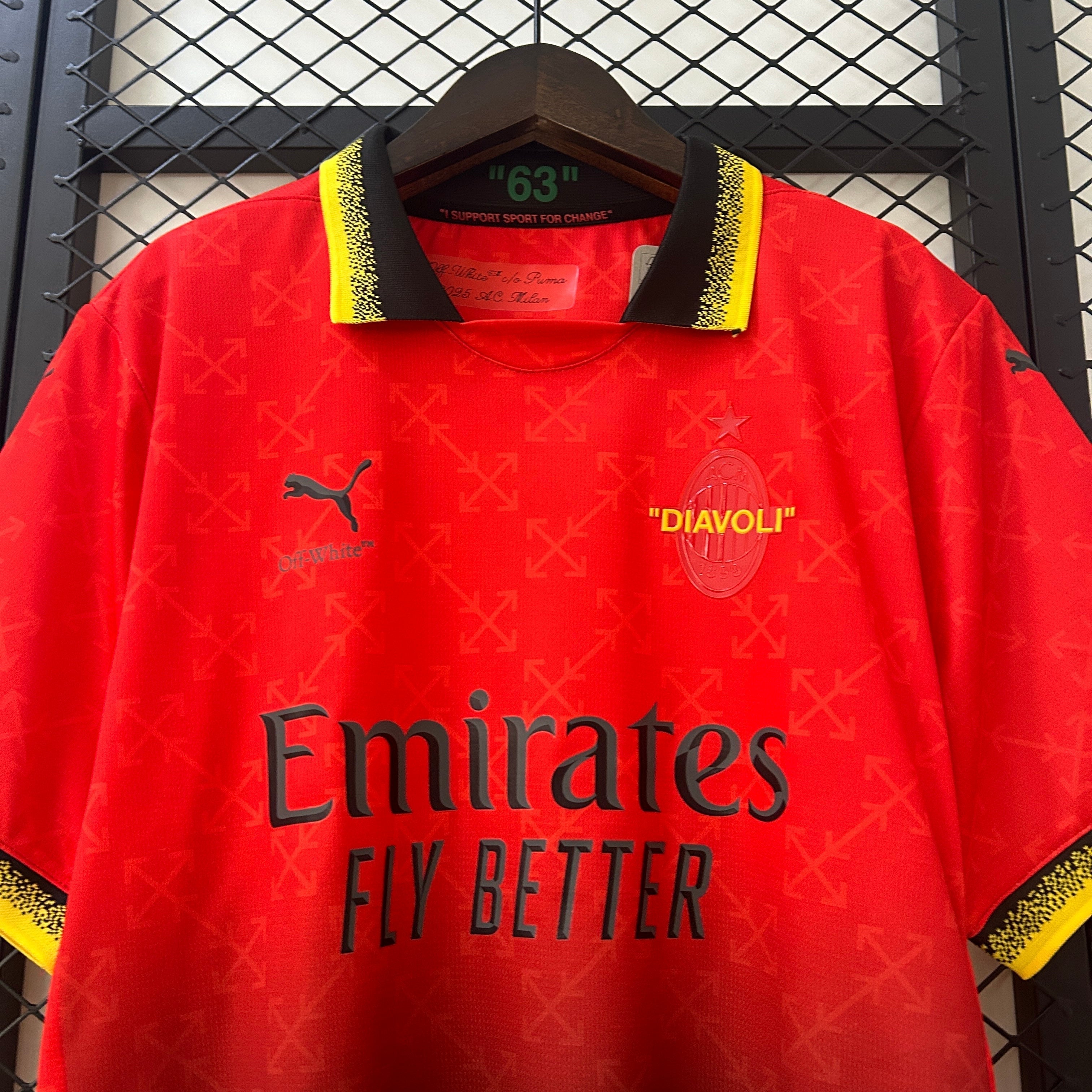 Camisa Milan 25/26 Co-Branded Edition