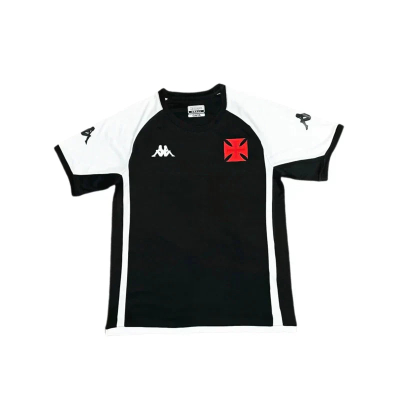 Camisa Vasco da Gama Pré-Jogo 24/25 Torcedor Kappa - Preto