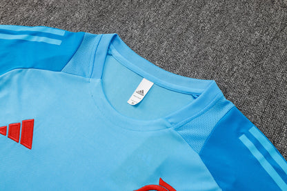Conjunto de Treino do Flamengo Azul 2025
