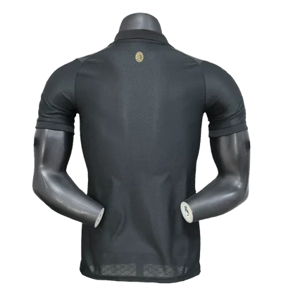 Camisa AC Milan 25/26 Edição 125º Aniversário - Preta - Versão Jogador