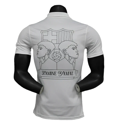 Camisa Barcelona Edição Especial 25/26 - Branca - Versão Jogador