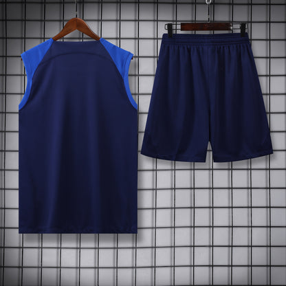 Kit Treino Al Nassar 23/24 Nike - Azul