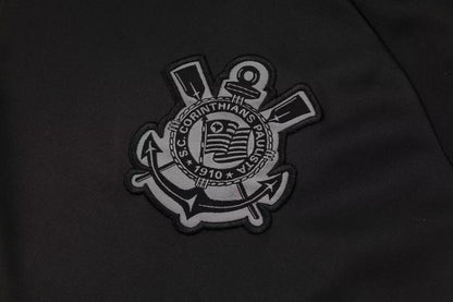 Conjunto Inverno Corinthians - Preto