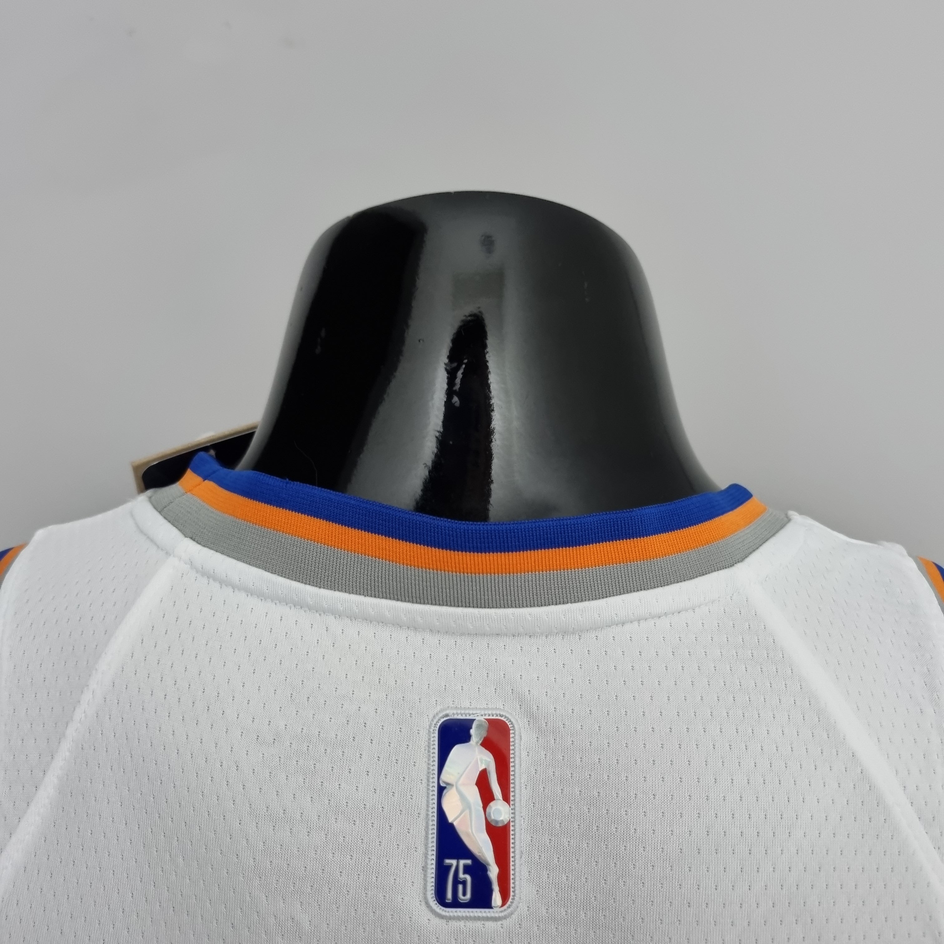 Camisa NBA NY Knicks #9 Barret - 75° Aniversário White