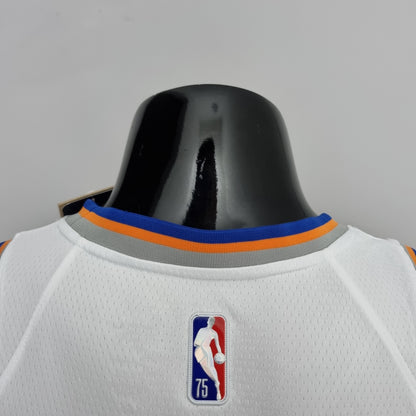 Camisa NBA NY Knicks #17 Lin - 75° Aniversário White